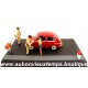 IXO 1/43 FIAT 600 - LA ROUTE BLEUE - N7 - ETAPE 39 – MENTON – La DOUANE