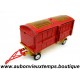 CORGI MAJOR TOYS 1/43 REMORQUE CIRCUS CHIPPERFIELDS - CAGE pour ANIMAUX Réf : 1123