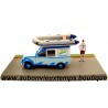 IXO 1/43 CITROEN 2 CV AKS 400 FOURGONNETTE - CENTRE NAUTIQUE - PLAGE de ROSPICO KERMEN - Les PETITS UTILITAIRES