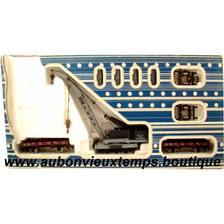 JOUEF 1/87 HO COFFRET 85t COCKERILL - MATERIEL VOIE et BATIMENTS Réf : 6963