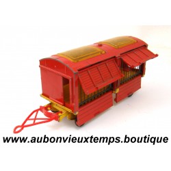 CORGI MAJOR TOYS 1/43 REMORQUE CIRCUS CHIPPERFIELDS - CAGE pour ANIMAUX Réf : 1123