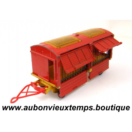 CORGI MAJOR TOYS 1/43 REMORQUE CIRCUS CHIPPERFIELDS - CAGE pour ANIMAUX Réf : 1123