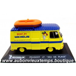 IXO 1/43 PEUGEOT J7 - MICHELIN - JEU de PLAGE