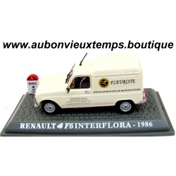 EDICOLA 1/43 RENAULT 4 F6 INTERFLORA 1986