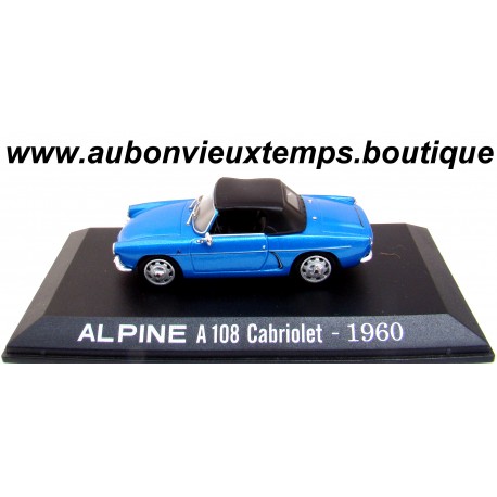 METROPOLE COLLECTION 1/43 RENAULT ALPINE A 108 CABRIOLET 1960
