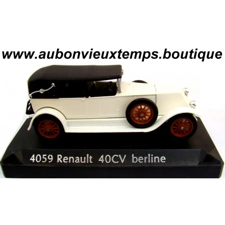 SOLIDO 1/43 RENAULT 40 CV BERLINE 1926 Réf : 4059