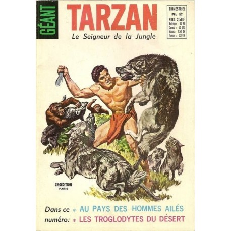TARZAN Tome 2 GEANT - SAGEDITION