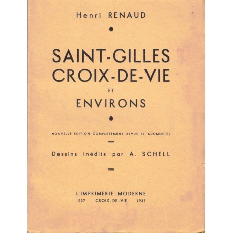 SAINT GILLES CROIX de VIE et ENVIRONS - RENAUD - MODERNE