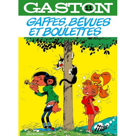 GASTON LAGAFFE Tome 11 – GAFFES, BEVUES et BOULETTES – FRANQUIN – DUPUIS