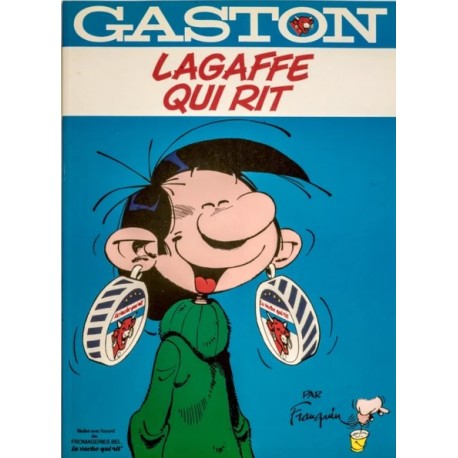 GASTON LAGAFFE – LAGAFFE qui RIT – TURNHOUT – La VACHE qui RIT – EO 1985
