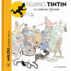 LIVRET FIGURINES TINTIN Tome 6 - MILOU PROMENE son OS - MOULINSART