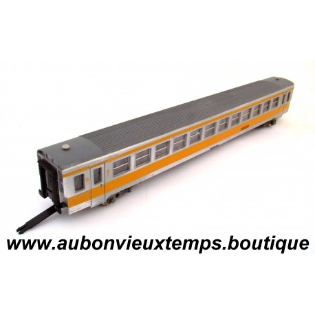 JOUEF HO 1/87 AUTORAIL TURBOTRAIN RTG WAGON VOYAGEURS TRAu 22024 1ère Cl CAEN Réf : 5492