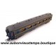 MECCANO TRIANG HO 1/87 VOITURE PULLMAN SALON BAR Réf : 7458