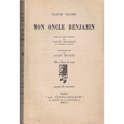 MON ONCLE BENJAMIN - TILLIER 1923
