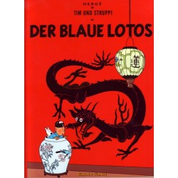 TINTIN - TIM und STRUPPI - Der BLAUE LOTOS Tome 5 - 1997 CARLSEN COMICS