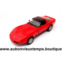 WELLY 1/43 CHEVROLET CORVETTE 1982 Réf : 43716