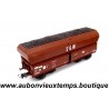 ROCO HO 1/87 WAGON TREMIE SGW - TRANSPORT de HOUILLE et de COKE Réf : 46243