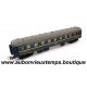 JOUEF - PLAYCRAFT HO 1/87 VOITURE LITS VOYAGEURS CIWL 3933 - GRANDS EXPRESS EUROPEENS Réf : 862