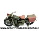 MAISTO 1/18 HARLEY DAVIDSON WLA 750 WW2 1941 - MILITAIRE 1942