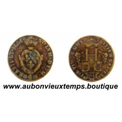 JETON 1553 HENRI II - DAUPHINÉ