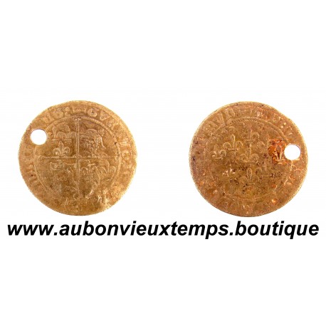 JETON de COMPTE Laiton ND Aux ARMOIRIES du DAUPHINÉ