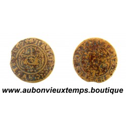 JETON de COMPTE au GLOBE CRUCIGERE Laiton ND ( 1553-1612 ) SCHVLTES – NUREMBERG - ALLEMAGNE