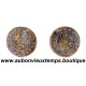 JETON de COMPTE au GLOBE CRUCIGERE Laiton ND – KRAUWINCKEL - NUREMBERG - ALLEMAGNE