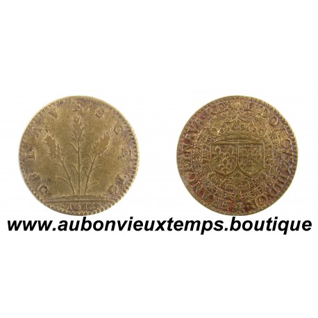 JETON de COMPTE 1615 LOUIS XIII LE JUSTE - FLAVESCET