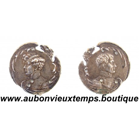 MEDAILLE NAPOLEON II Bronze plaqué Argent ND L’AIGLON NAPOLEON II – NAPOLEON 1er 