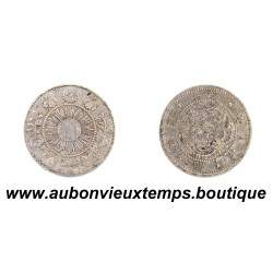 10 SEN - MEIJI Argent 800‰ 3 ( 1870 ) JAPON