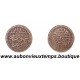 ¼ BOUDJOU Argent 850‰ AH 1236 ( 1821 ) MAHMOUD II – ALGER - ALGERIE 