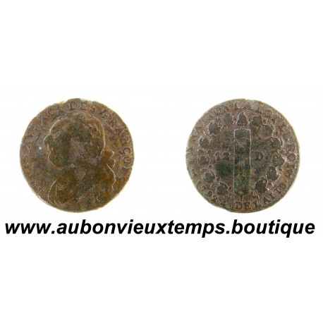 12 DENIERS dit "au FAISCEAU", type FRANÇOIS MdC 1792 T An 4 LOUIS XVI - NANTES