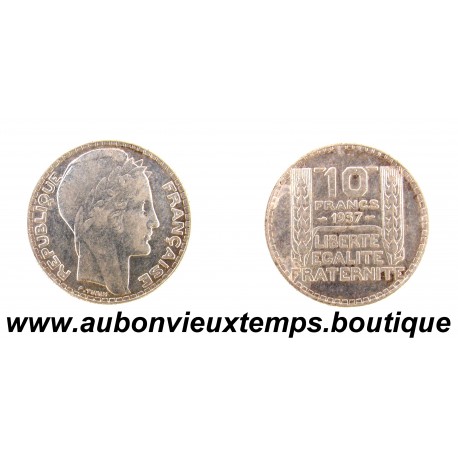10 FRANCS TURIN Argent 680‰ 1937 