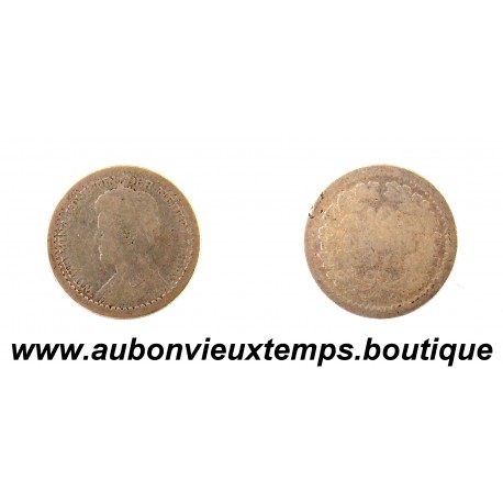 10 CENTS Argent 640‰ 1915 WILHEIMINA – HOLLANDE