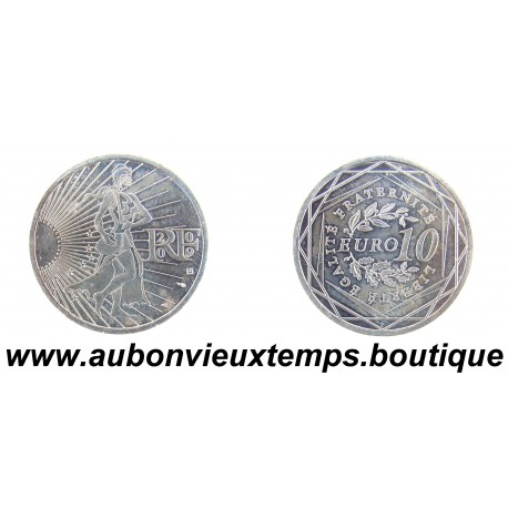 10 EURO Argent 900‰ 2009 SEMEUSE - FRANCE