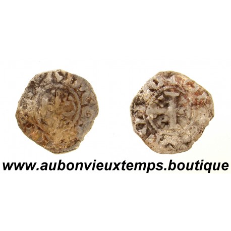 DENIER Argent ND ( 1160 - 1190 ) FOULQUES V - ANGERS - COMTÉ D'ANJOU