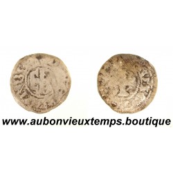 DENIER Argent ND ( 1160 - 1190 ) FOULQUES - ANGERS - COMTÉ D'ANJOU