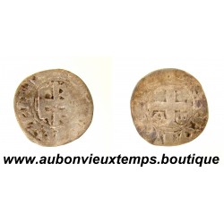 DENIER Argent ND ( 1160 - 1190 ) FOULQUES - ANGERS - COMTÉ D'ANJOU