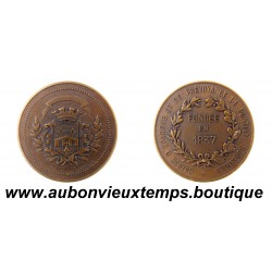 MÉDAILLE Bronze 1837 CAISSE d’ÉPARGNE de PONTIVY
