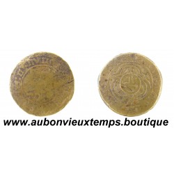 JETON de COMPTE au GLOBE CRUCIGERE Laiton ND – LION de St MARC - NUREMBERG - ALLEMAGNE
