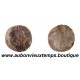 QUINZAIN aux 8 L SURFRAPPE d’un DOUZAIN Billon ( Argent 208‰ ) 16 - - E LOUIS XIV - TOURS