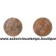 DOUBLE TOURNOIS Cuivre 1639 LOUIS XIII