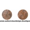DOUBLE TOURNOIS Cuivre 1639 LOUIS XIII
