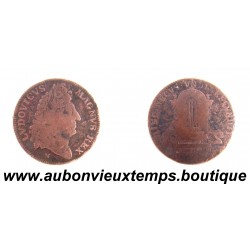 JETON Cuivre 1695 LOUIS XIV – CHAMBRES aux DENIERS