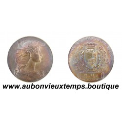 MÉDAILLE Argent 925‰ ND CAISSE d’ÉPARGNE de BAUGÉ