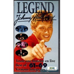 VHS JOHNNY HALLYDAY LEGEND POLYGRAM 21 TITRES - TOME 1 