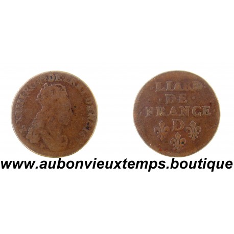 LIARD 2ème Type Bronze 1657 D LOUIS XIV – VIMY en LYONNAIS ( Actuellement NEUVILLE sur SAONE )