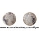 QUADRUPLE ( 4 ) SOLS aux 2 L Argent 798‰ 1692 S LOUIS XIV - REIMS