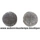 DOUZAIN aux 2 H 1er Type Billon ( Argent 240‰ ) 1588 P HENRI III - DIJON