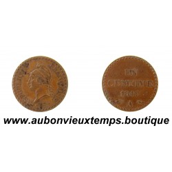 UN CENTIME Bronze 1849 A DUPRÉ – IIème REPUBLIQUE - PARIS